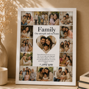 PERSONALIZED FAMILY PHOTO FRAME